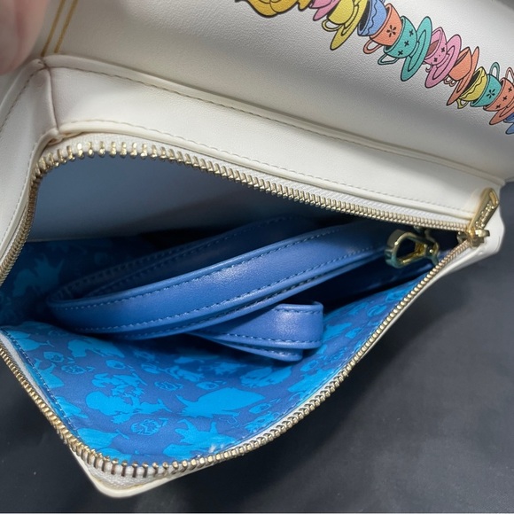 Disney Loungefly Alice in Wonderland Book Crossbody - Picture 6 of 7